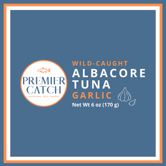 Canned Albacore Tuna, Garlic